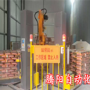 砂漿碼垛機器人纏繞機建筑材料生產(chǎn)自動化新星