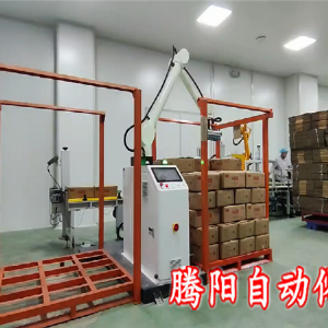 箱裝食品協(xié)作碼垛機(jī)器人輕松上手