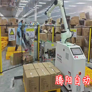 箱裝食品協(xié)作碼垛機器人改變傳統(tǒng)碼垛